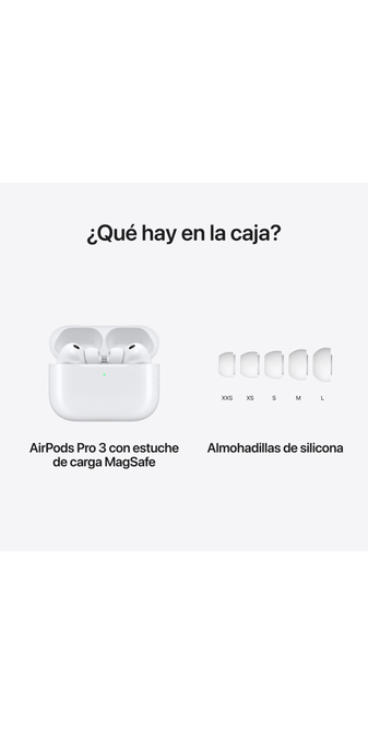 Apple Airpods Pro 3 - Oferta online con descuento | Entel