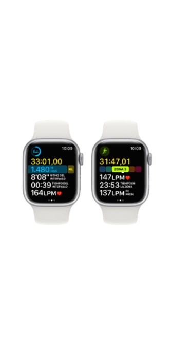Apple Watch Series 8 41mm aluminio GPS Plata | Entel