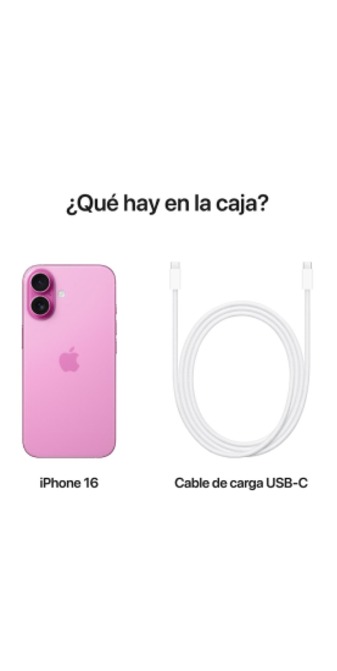 【中古】iPhone 16 Plus ピンク 128 バッテリー100% ① Apple iPhone 16 Plus 128GB rosa en Oferta con Despacho Gratis