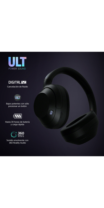 Sony Audífonos ULT WEAR WH-ULT900 Noise Cancelling | Entel