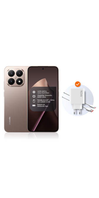 Xiaomi 15T (512 GB / 12 GB / Rose Gold) | SoloTodo.cl