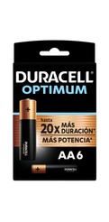 Pilas Optimum AA X6