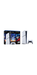 Consola PlayStation®5 Slim Digital 825GB + 2 Juegos (Gran Turismo 7 +  Astro Bot)