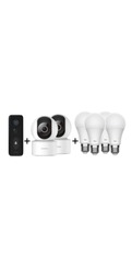 2 Smart Camera C200 + 4 Ampolletas Inteligentes + Timbre Inteligente