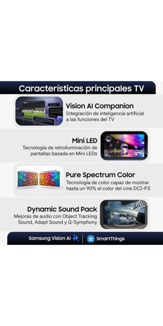 Samsung Mini LED M75H 65", foto 3