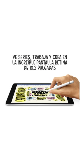 Apple iPad 10.2" (9a gen) 256GB Wi-Fi Gris Espacial, foto 5