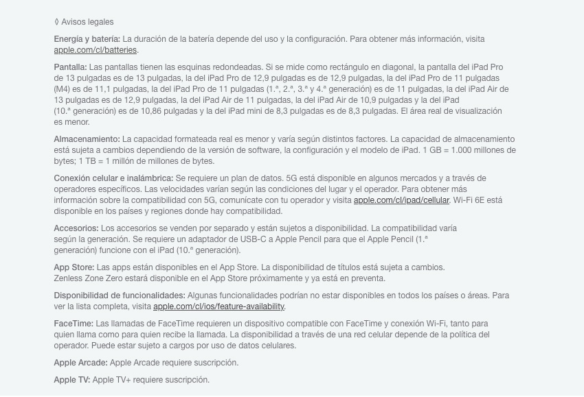 apple ipad air 13