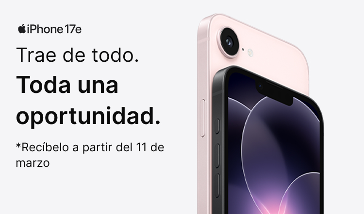 banner preventa iphone 17e principal mob 040326