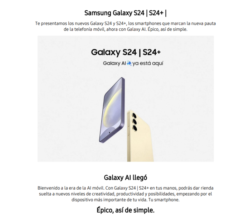 Comprar Galaxy S24, S24 Plus, Precios y ofertas