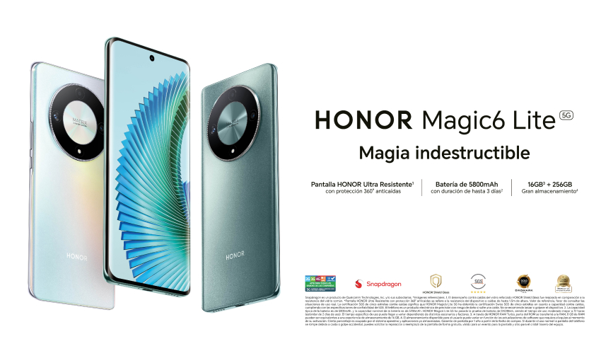 Honor Magic 6 Lite debuta de manera oficial