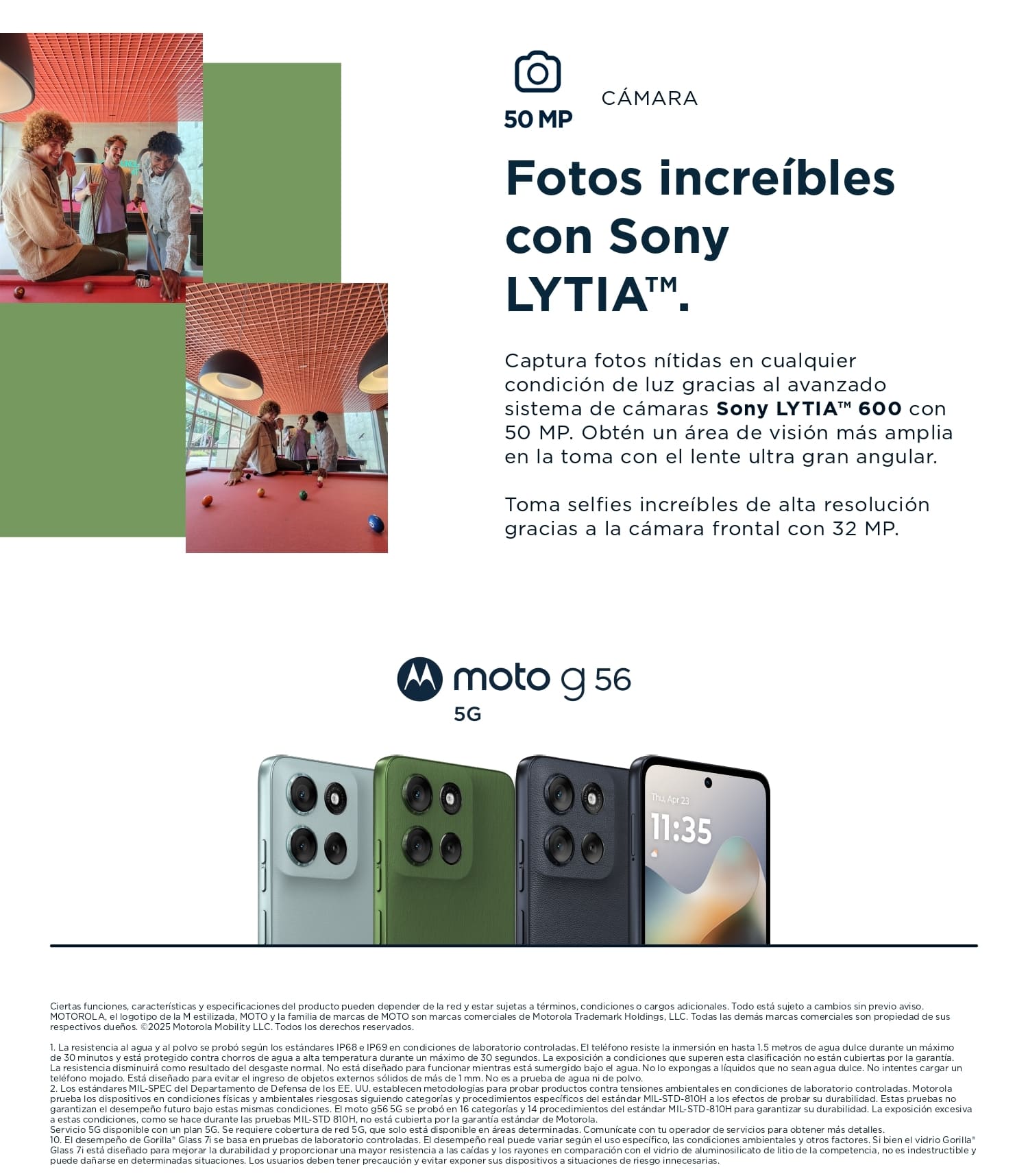 moto g56