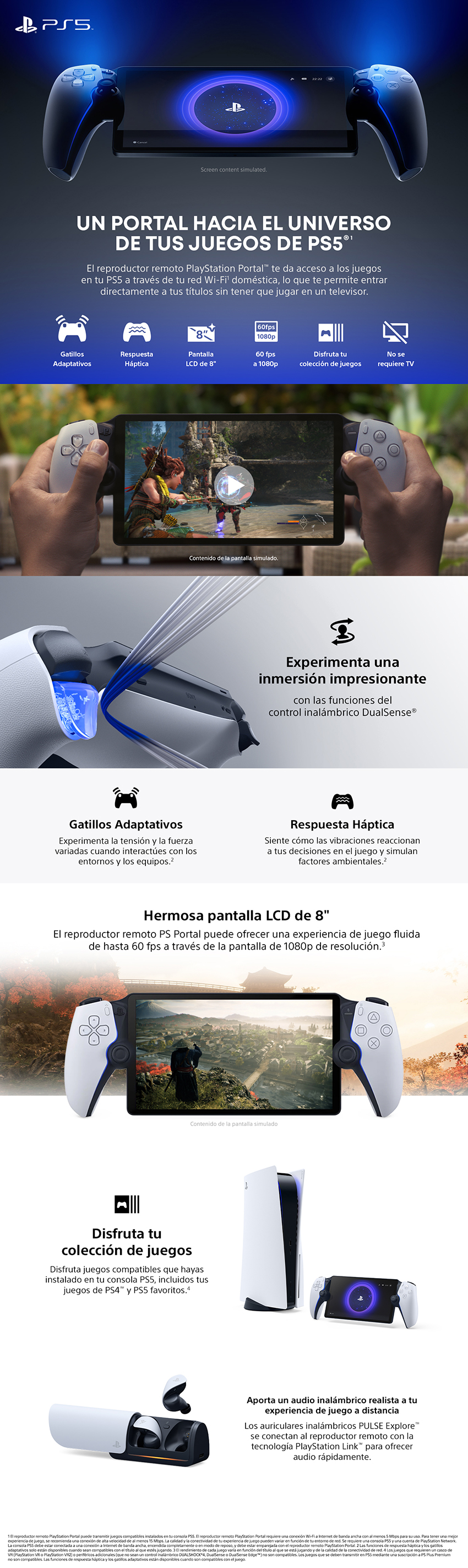 reproductor remoto playstation portal