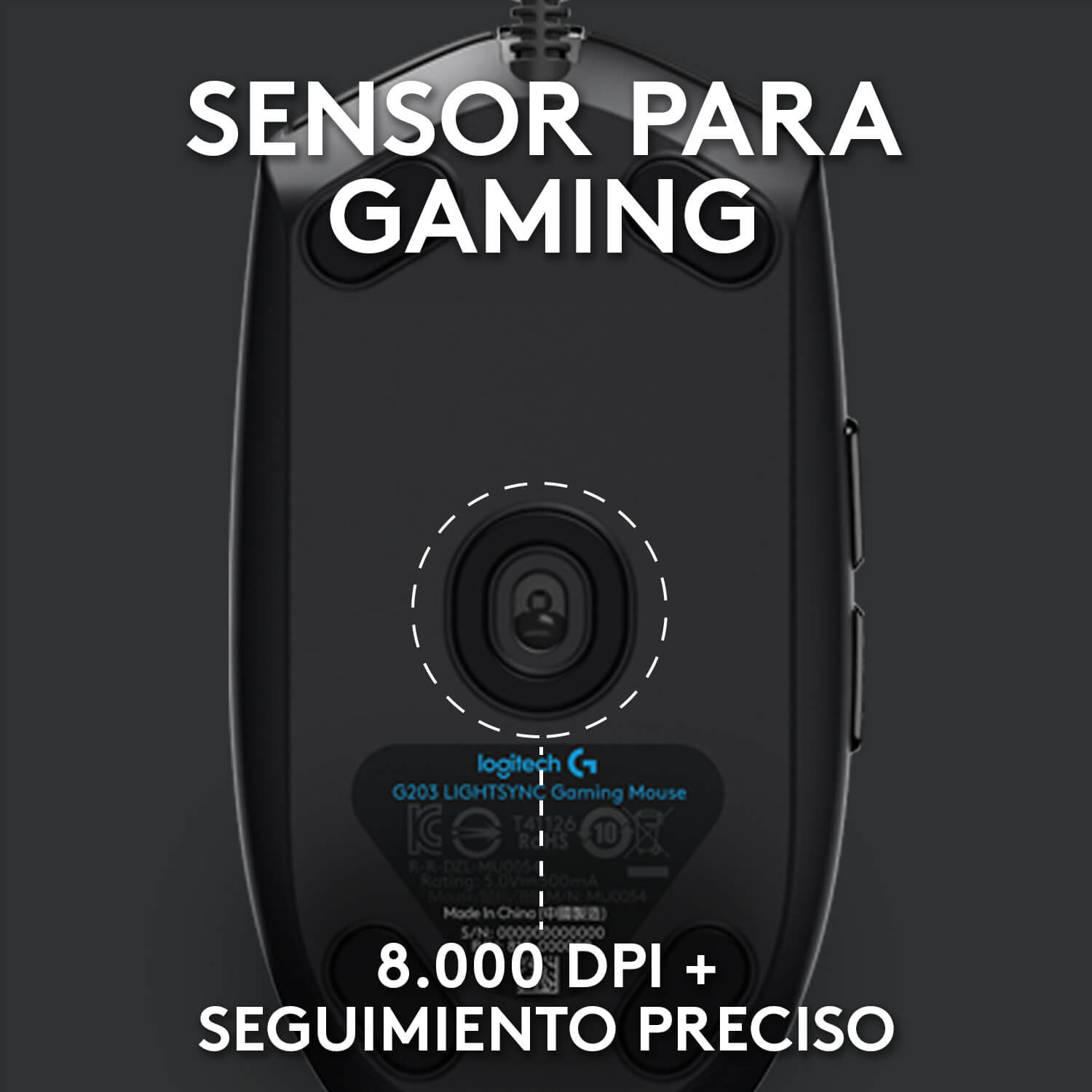 Mouse G203 LightSync