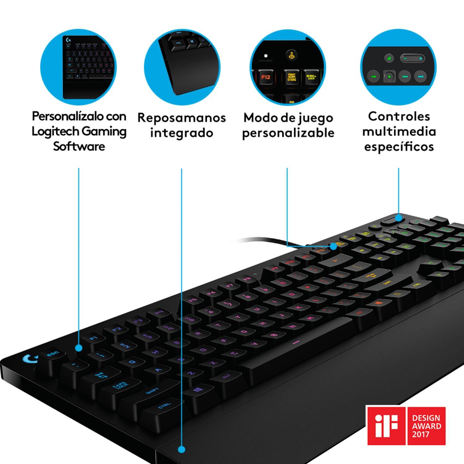 teclado g413 carbon