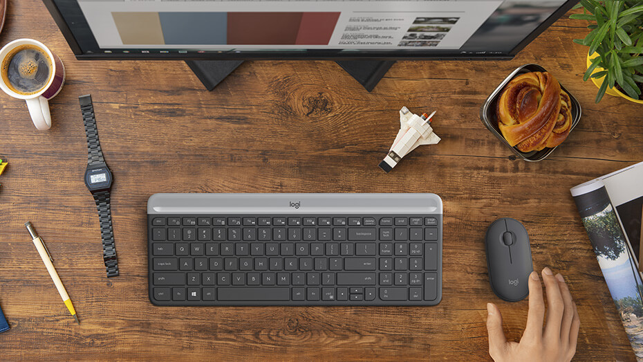 teclado mk470 slim